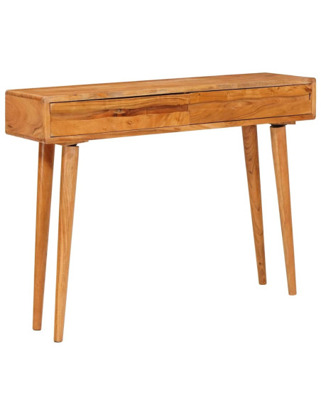 Tavolo consolle con cassetto Marrone 110 x 30 x 80 cm