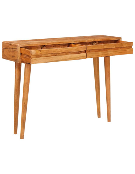 Tavolo consolle con cassetto Marrone 110 x 30 x 80 cm