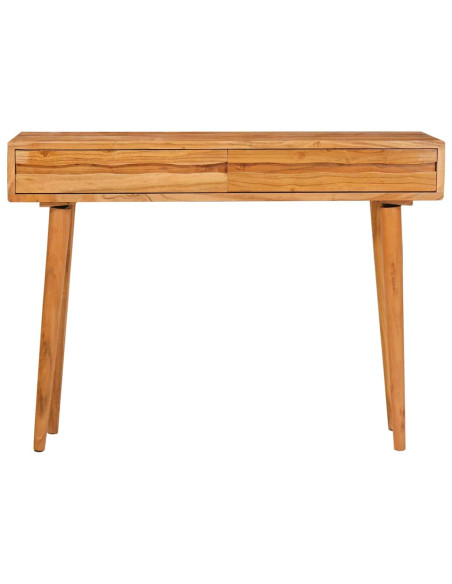 Tavolo consolle con cassetto Marrone 110 x 30 x 80 cm