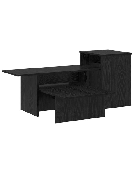 Tavolo consolle Rovere Nero 91,5 x 35 x 38,5 cm