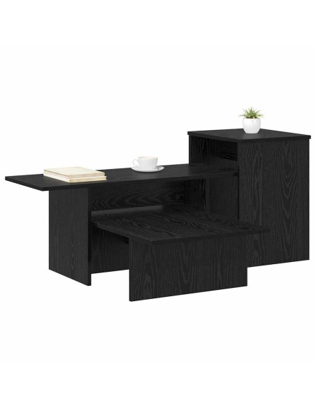 Tavolo consolle Rovere Nero 91,5 x 35 x 38,5 cm