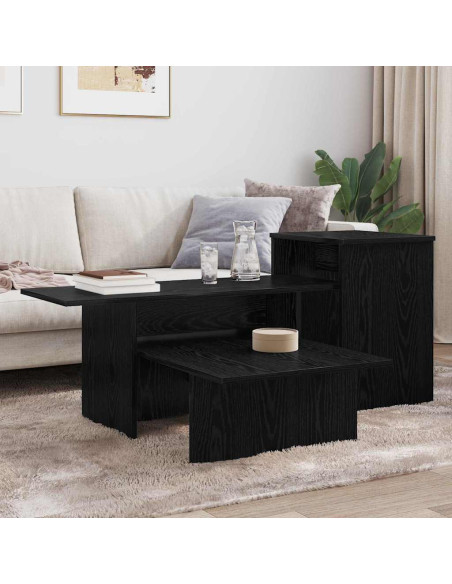 Tavolo consolle Rovere Nero 91,5 x 35 x 38,5 cm