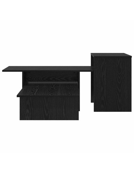 Tavolo consolle Rovere Nero 91,5 x 35 x 38,5 cm