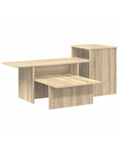 Tavolo consolle Rovere Sonoma 91,5 x 35 x 38,5 cm 2