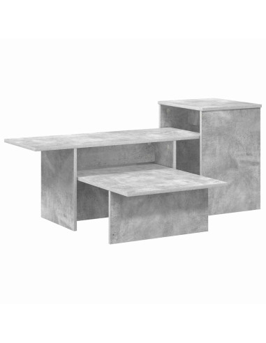 Tavolo consolle Grigio cemento 91,5 x 35 x 38,5 cm