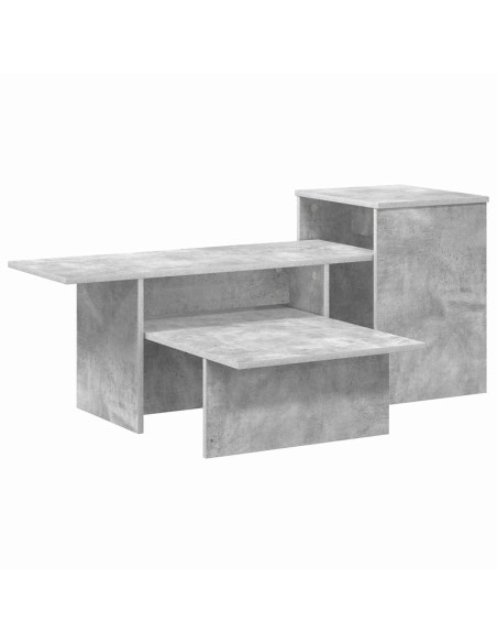 Tavolo consolle Grigio cemento 91,5 x 35 x 38,5 cm