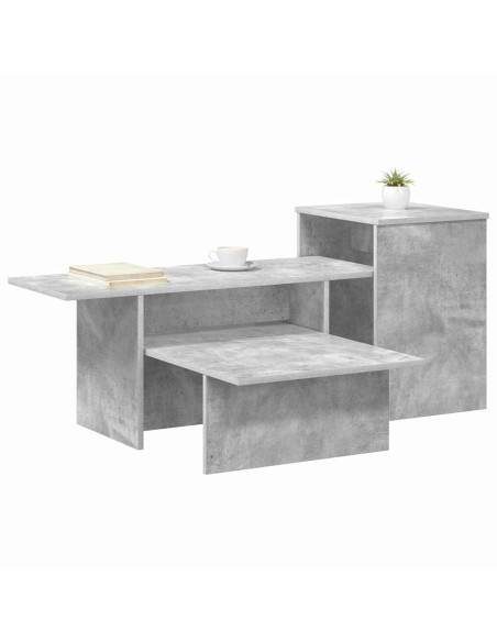 Tavolo consolle Grigio cemento 91,5 x 35 x 38,5 cm