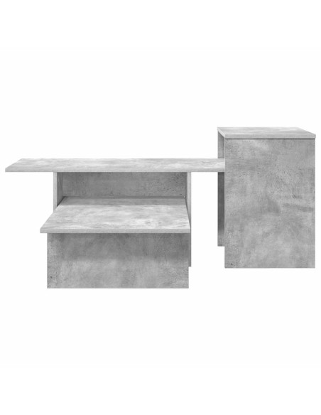 Tavolo consolle Grigio cemento 91,5 x 35 x 38,5 cm