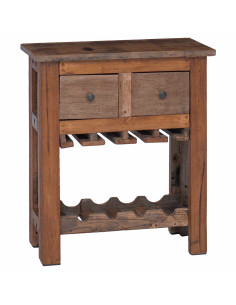 Armadietto Marrone 60 x 30 x 70 cm Legno Recuperato Massello 2