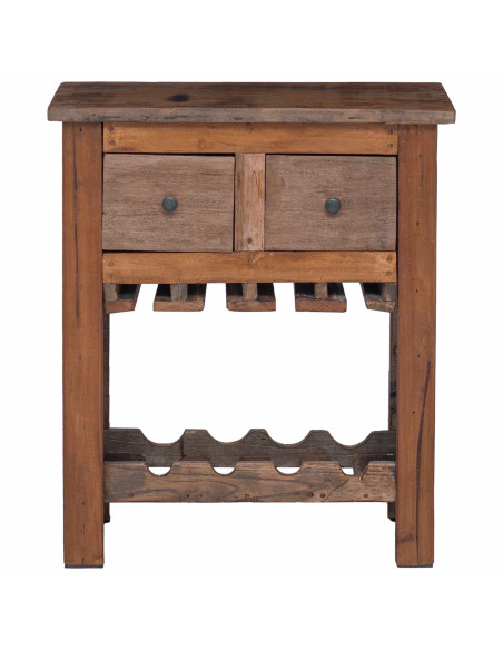 Armadietto Marrone 60 x 30 x 70 cm Legno Recuperato Massello
