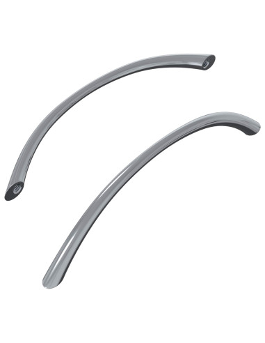 Manico 2 pcs Argento 107 x 3.6 x 23 mm Acciaio inossidabile