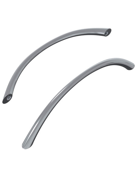 Manico 2 pcs Argento 107 x 3.6 x 23 mm Acciaio inossidabile