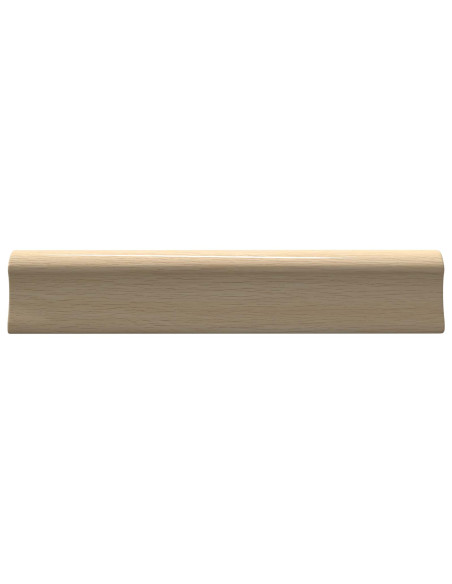 Maniglia Dritta 12 pcs Colore Legno Naturale 130 x 25 x 30 mm