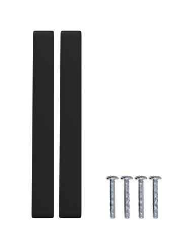 Maniglia per Mobili 429 pcs Nero 110 x 12 x 36 mm Ferro