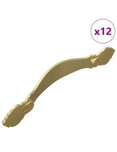 Manico 12 pcs Oro 143 x 19,2 x 20 mm Lega di Zinco 2