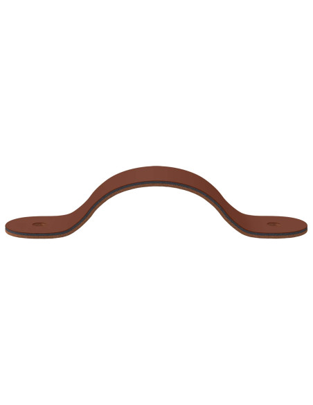 Maniglie per Armadi 2 pcs Marrone 140 x 25 x 2,3 mm PU