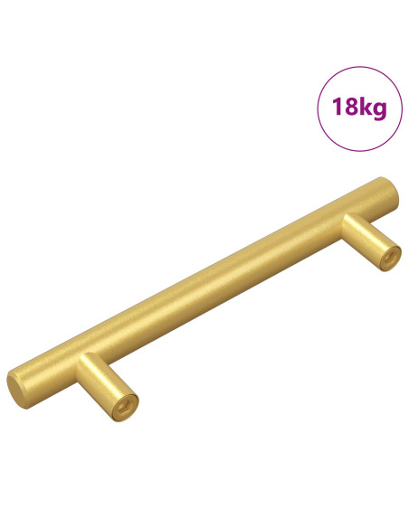 Maniglia per Armadio 510 pcs Oro 150 mm Acciaio inossidabile