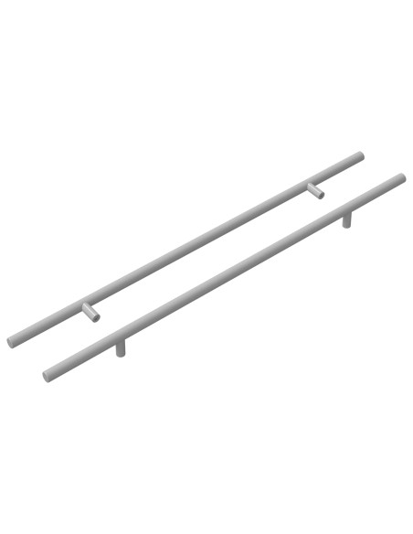 Manico 2 pcs Argento 500 mm Acciaio