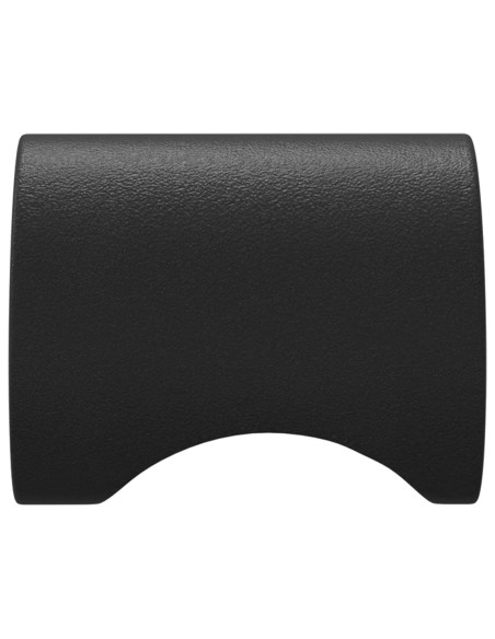 Maniglie per Armadi 12 pcs Nero M4 x 12 mm Ferro