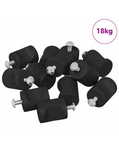 Maniglia per Armadio 1011 pcs Nero Ferro 2