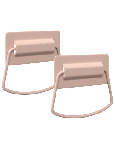 Maniglie per Armadi 2 pcs Rosa 85 x 45 mm Metallo
