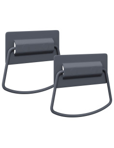 Maniglie per Armadi 2 pcs Antracite 85 x 45 mm Metallo 2