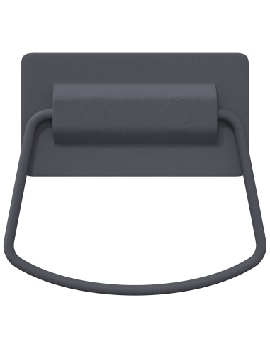 Maniglie per Armadi Antracite 85 x 45 mm Metallo