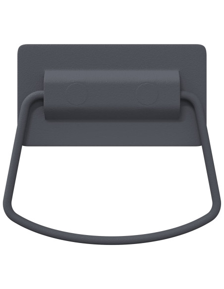 Maniglie per Armadi Antracite 85 x 45 mm Metallo