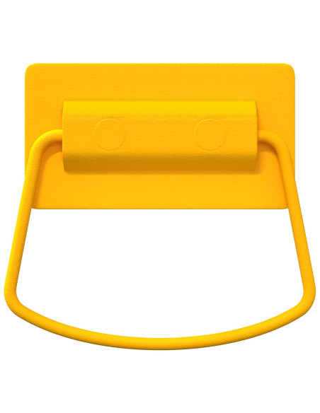 Maniglie per Armadi 2 pcs Senape 85 x 45 mm Metallo