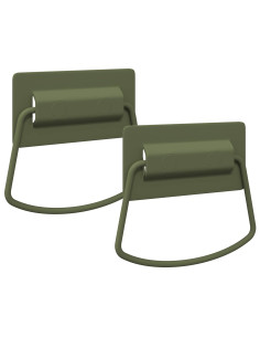 Maniglie per Armadi 2 pcs Grigio 85 x 45 mm Metallo 2