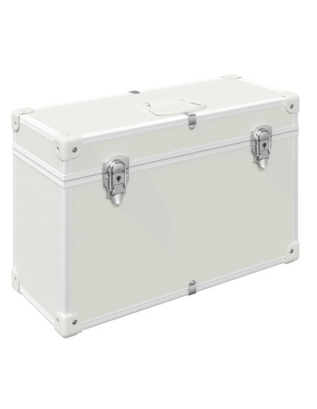 Maniglie per Armadi Bianco 85 x 45 mm Metallo