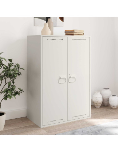 Maniglie per Armadi Bianco 85 x 45 mm Metallo
