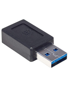 Manhattan 354714 adattatore per inversione del genere dei cavi USB-A USB-C Nero 2