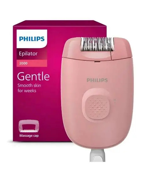 Philips Serie 2000 Epilatore con filo rosa BRE227/00