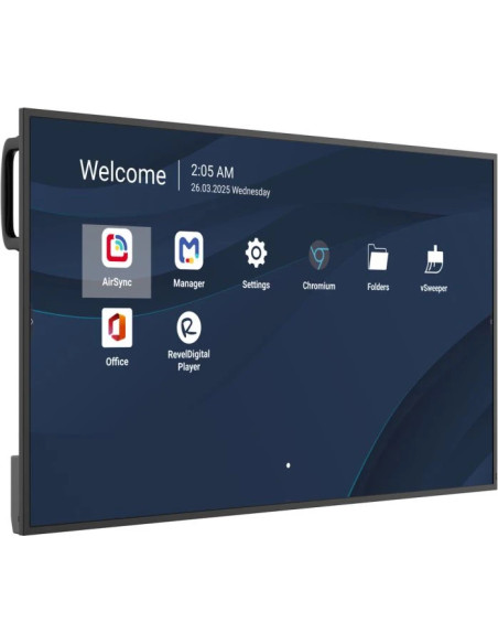 Viewsonic CDE4314-2C visualizzatore di messaggi Pannello piatto per segnaletica digitale 109,2 cm (43") LCD Wi-Fi 500 cd/m² 4K 