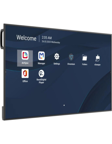 Viewsonic CDE5514-2C visualizzatore di messaggi Pannello piatto per segnaletica digitale 139,7 cm (55") LCD Wi-Fi 500 cd/m² 4K 