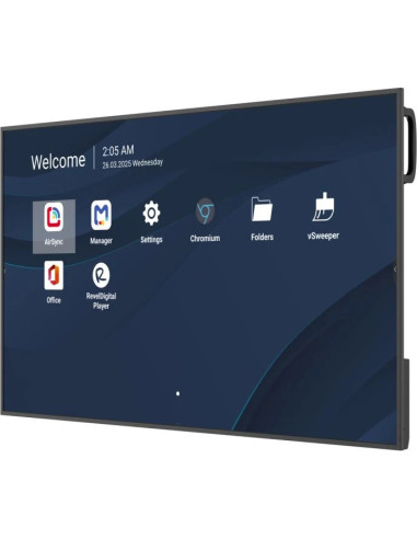 Viewsonic CDE5514-2C visualizzatore di messaggi Pannello piatto per segnaletica digitale 139,7 cm (55") LCD Wi-Fi 500 cd/m² 4K 
