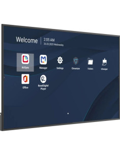 Viewsonic CDE7514-2C visualizzatore di messaggi Pannello piatto per segnaletica digitale 190,5 cm (75") LCD Wi-Fi 500 cd/m² 4K  2