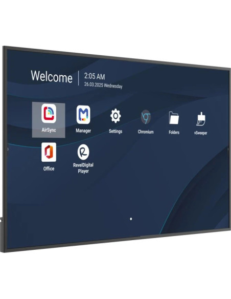 Viewsonic CDE7514-2C visualizzatore di messaggi Pannello piatto per segnaletica digitale 190,5 cm (75") LCD Wi-Fi 500 cd/m² 4K 