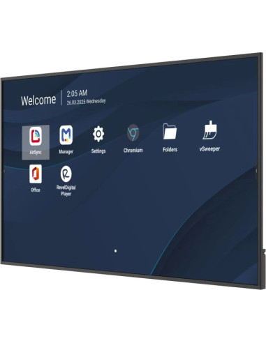 Viewsonic CDE7514-2C visualizzatore di messaggi Pannello piatto per segnaletica digitale 190,5 cm (75") LCD Wi-Fi 500 cd/m² 4K 