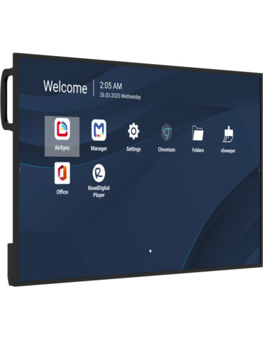 Viewsonic CDE4331-1C visualizzatore di messaggi Pannello piatto per segnaletica digitale 109,2 cm (43") LCD Wi-Fi 500 cd/m² 4K 