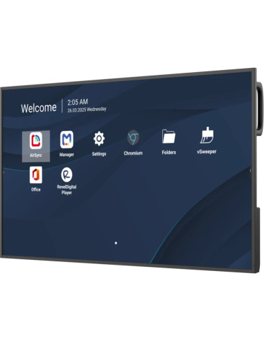 Viewsonic CDE4331-1C visualizzatore di messaggi Pannello piatto per segnaletica digitale 109,2 cm (43") LCD Wi-Fi 500 cd/m² 4K 