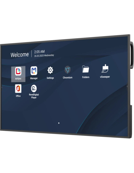 Viewsonic CDE4331-1C visualizzatore di messaggi Pannello piatto per segnaletica digitale 109,2 cm (43") LCD Wi-Fi 500 cd/m² 4K 