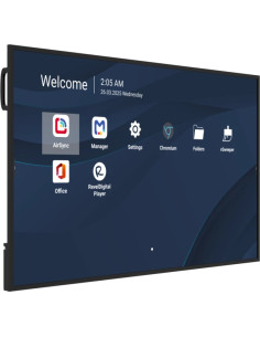 Viewsonic CDE6531-1C visualizzatore di messaggi Pannello piatto per segnaletica digitale 165,1 cm (65") LCD Wi-Fi 500 cd/m² 4K  2