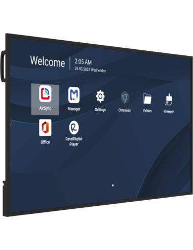 Viewsonic CDE6531-1C visualizzatore di messaggi Pannello piatto per segnaletica digitale 165,1 cm (65") LCD Wi-Fi 500 cd/m² 4K 