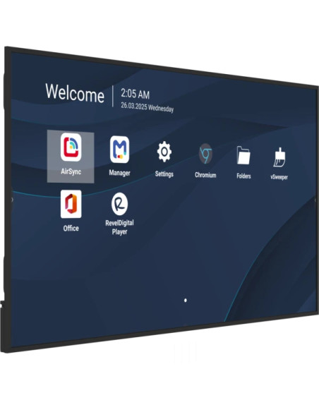 Viewsonic CDE7531-1C visualizzatore di messaggi Pannello piatto per segnaletica digitale 190,5 cm (75") LCD Wi-Fi 500 cd/m² 4K 