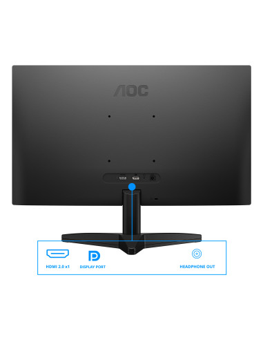 AOC B3 Q24B36X Monitor PC 60,5 cm (23.8") 2560 x 1440 Pixel Quad HD LED Nero