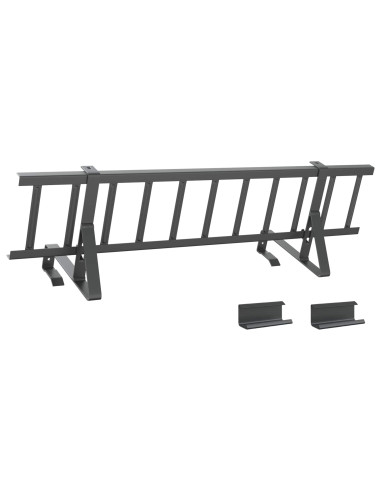 Guardia per neve sul tetto Antracite 800 x 29,5 x 34,5 cm
