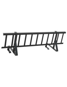 Guardia per neve sul tetto Nero 100 x 29,5 x 34,5 cm Acciaio 2