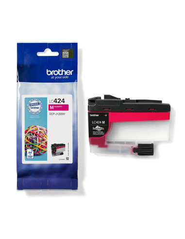 Brother LC-424M cartuccia d'inchiostro 1 pz Originale Magenta